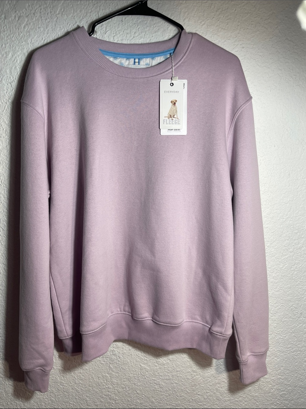 Denim & Flower Lavender Crewneck Sweatshirt size M